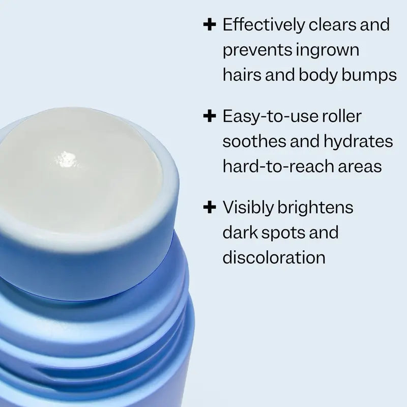 Smooth In-Grown Hair & Razor Bumps Instantly With Roller Precision