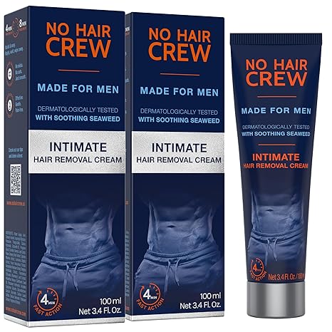 Professional Intimate Hair Removal Cream for Sensitive Skin