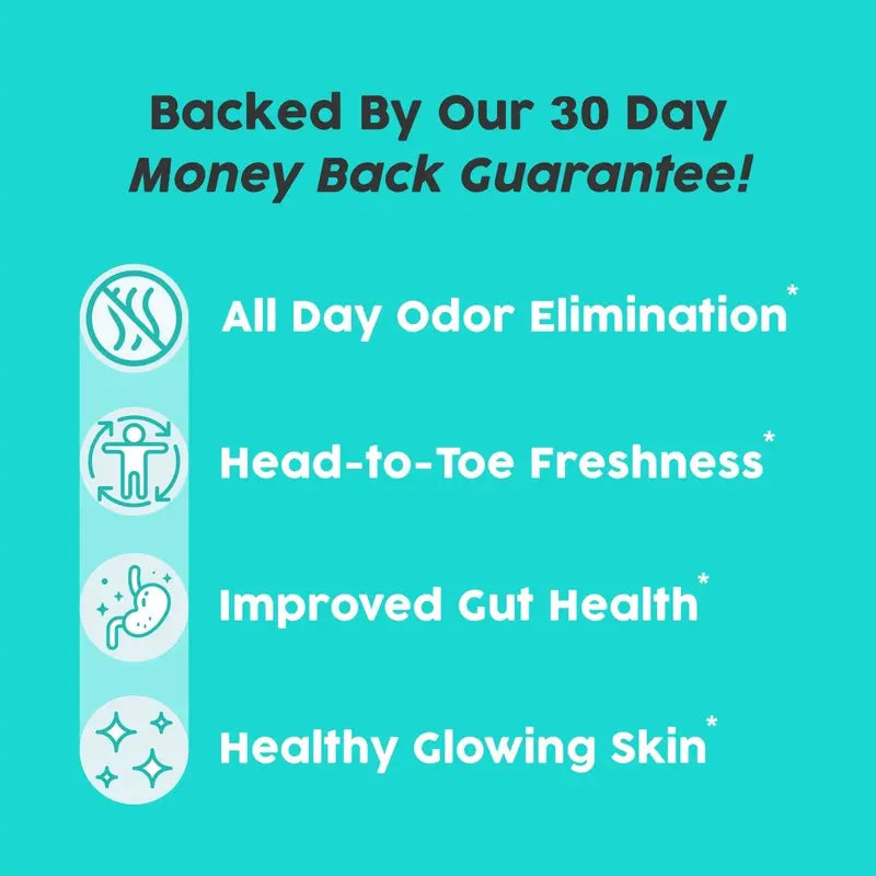 Neutralize Body Odor from Within for All-Day Freshness