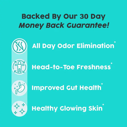 Neutralize Body Odor from Within for All-Day Freshness