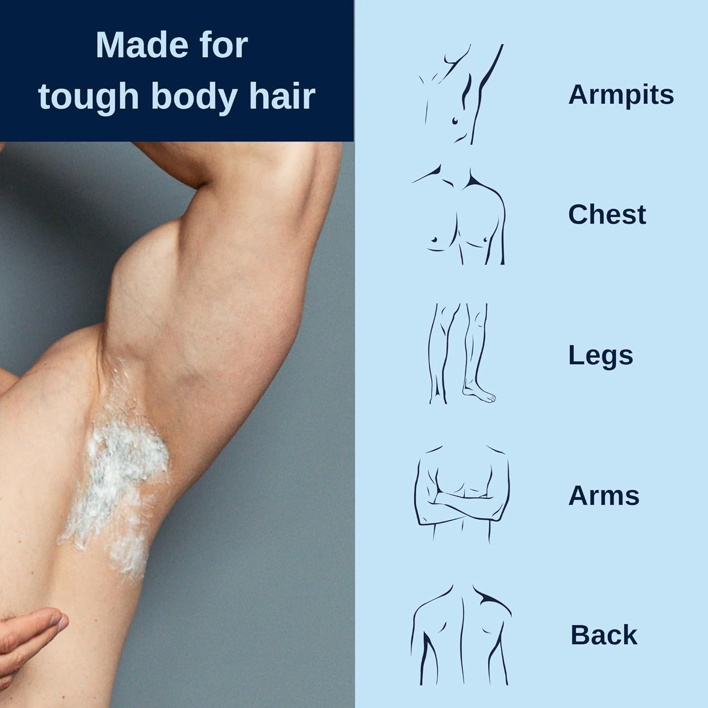 Professional Intimate Hair Removal Cream for Sensitive Skin