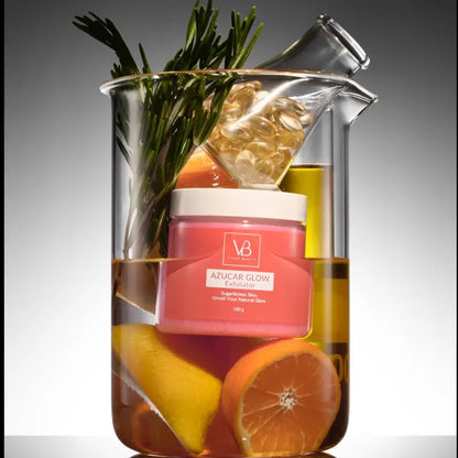 Natural Sugar Glow Skin Brightening & Smoothing Exfoliator