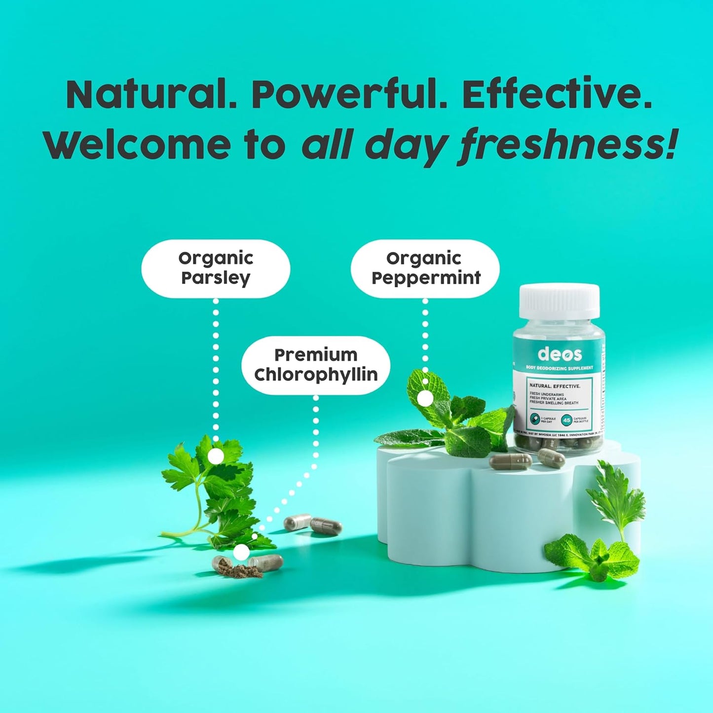 Neutralize Body Odor from Within for All-Day Freshness