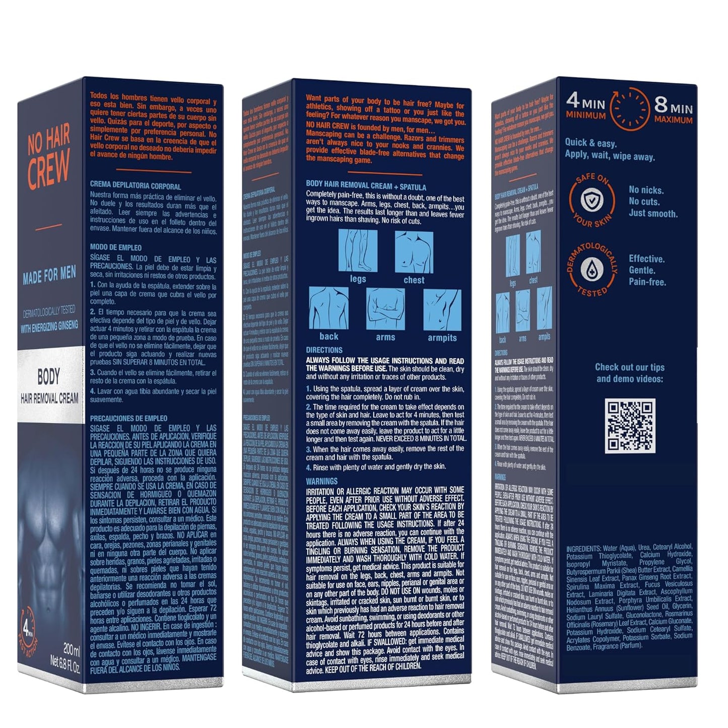 Professional Intimate Hair Removal Cream for Sensitive Skin