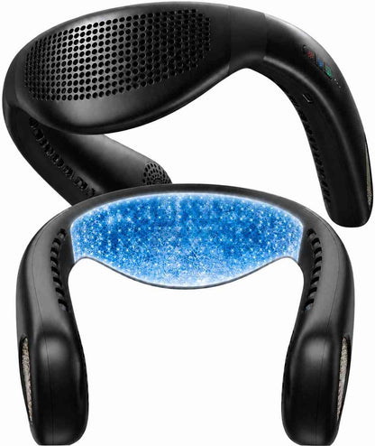 Instant Cooling Portable Neck Air Conditioner Fan with Surround Airflow | 2 Pack per Ser