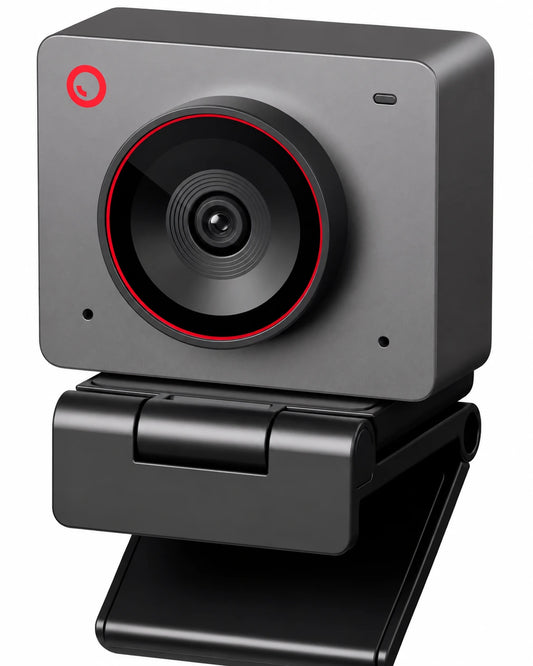 4K AI Auto-Framing Streaming Webcam for Professional Video & Content Creation