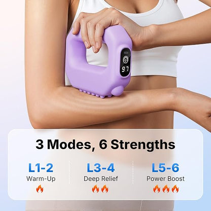 Effortless Cordless Body Vibration Massager for Lymphatic Drainage & Deep Relief
