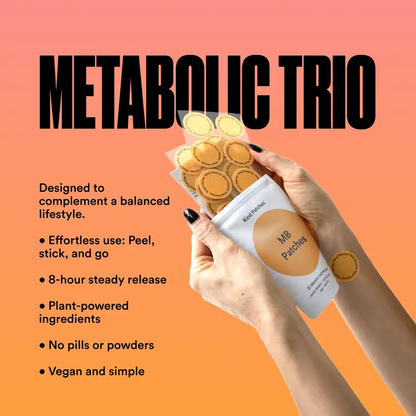 Kind Patches Metabolic Trio – Transform Your Wellness with 24-Hour Transdermal Support