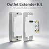 Metal Outlet Extender Kit for Sunken Electrical Wall Plates