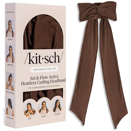 Get Flawless Curls On The Move With Our Active Heatless Curling Headband | Buy 1 Get 1 Free