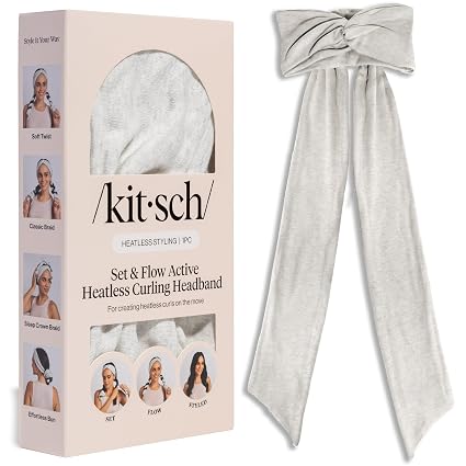 Get Flawless Curls On The Move With Our Active Heatless Curling Headband | Buy 1 Get 1 Free