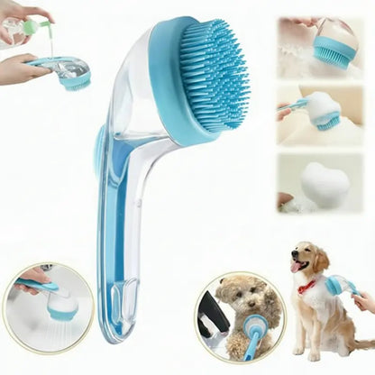Ultimate 2-in-1 Pet Bath Brush: Massage, Lather & Clean in Seconds | Buy One,Get One Free