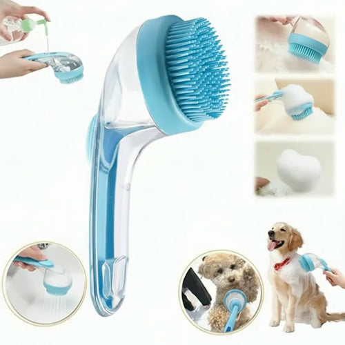 Ultimate 2-in-1 Pet Bath Brush: Massage, Lather & Clean in Seconds | Buy One,Get One Free