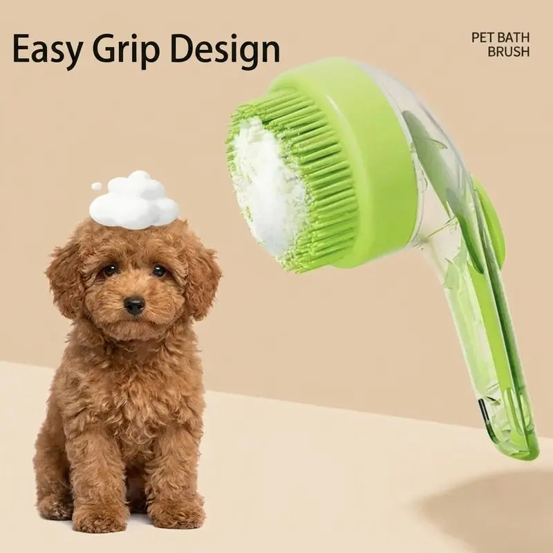Ultimate 2-in-1 Pet Bath Brush: Massage, Lather & Clean in Seconds | Buy One,Get One Free