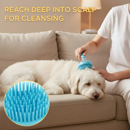 Ultimate 2-in-1 Pet Bath Brush: Massage, Lather & Clean in Seconds | Buy One,Get One Free