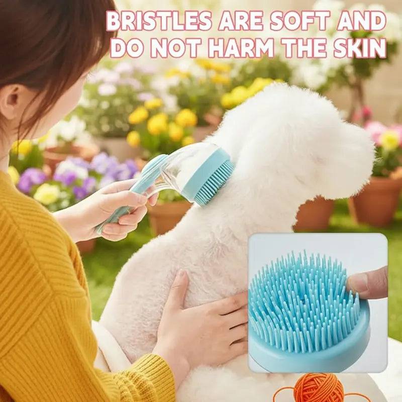 Ultimate 2-in-1 Pet Bath Brush: Massage, Lather & Clean in Seconds | Buy One,Get One Free