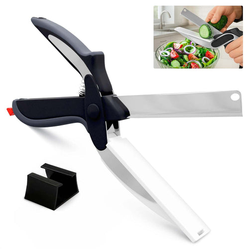 2-in-1 Food Cutter & Cutting Board – Slice, Chop Into Bowl | Buy 1 Get 1 Free