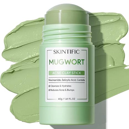 Mugwort Purifying Acne Clay Stick Deep Pore Cleansing | 3 Pack per Set