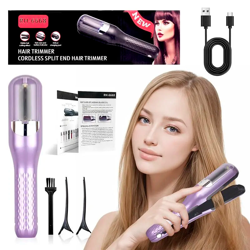 Automatic Split End Hair Trimmer & Repair Clipper