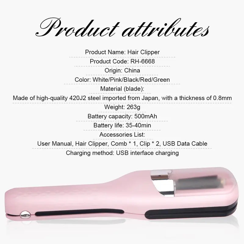 Automatic Split End Hair Trimmer & Repair Clipper