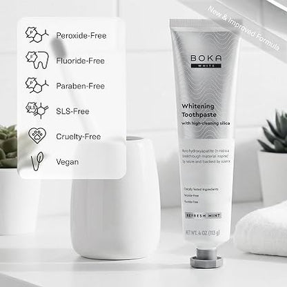 Nano-Hydroxyapatite Sensitive Toothpaste for Natural Enamel Repair & Whitening