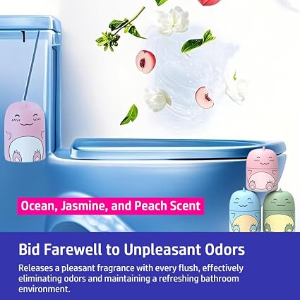 Cute Dinosaur Toilet Cleaner – Freshness & Stain Protection | 3 Pack per Set