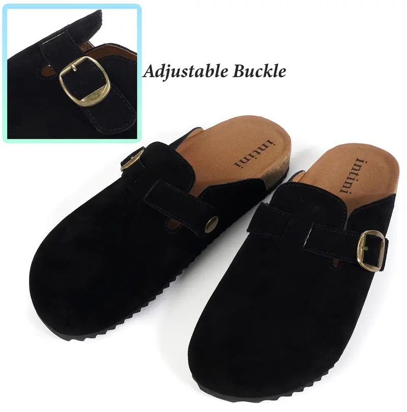 Ultimate Arch Support Suede Clogs for All-Day Comfort