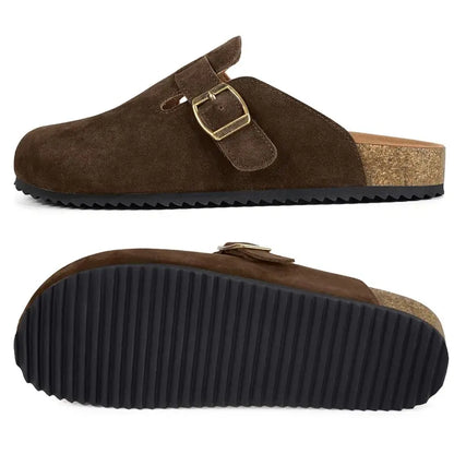 Ultimate Arch Support Suede Clogs for All-Day Comfort