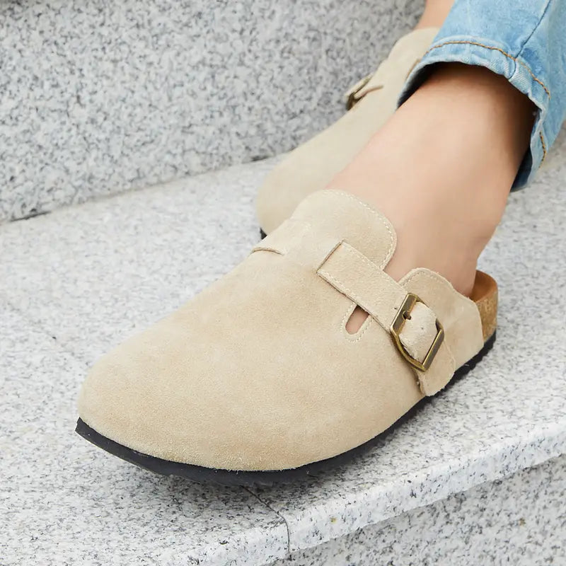 Ultimate Arch Support Suede Clogs for All-Day Comfort