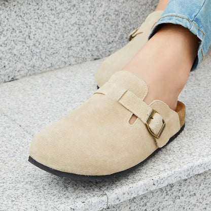 Ultimate Arch Support Suede Clogs for All-Day Comfort