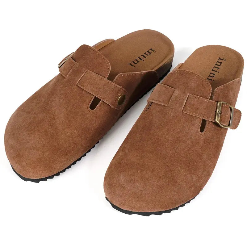 Ultimate Arch Support Suede Clogs for All-Day Comfort