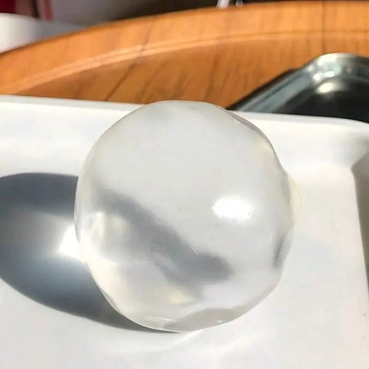 Ultra-Clear Crystal Squishy Ball – Instant Stress Relief & Endless Squeeze Fun | 3 Pack per Set