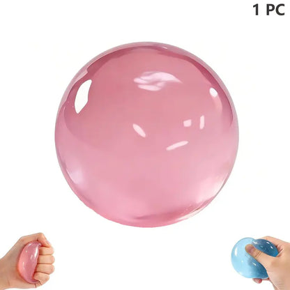 Ultra-Clear Crystal Squishy Ball – Instant Stress Relief & Endless Squeeze Fun | 3 Pack per Set