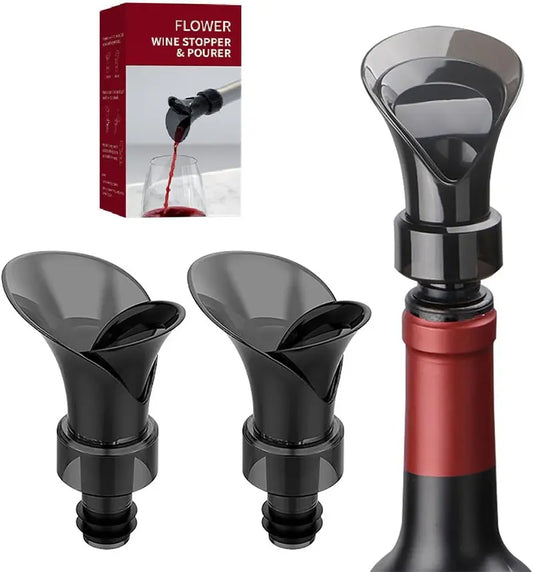 2-in-1 Twist-Lock Wine Aerator & Leak-Proof Stopper Spout | Buy 1 Get 1 Free
