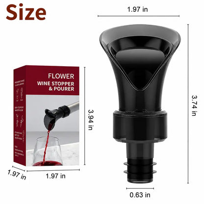 2-in-1 Twist-Lock Wine Aerator & Leak-Proof Stopper Spout | Buy 1 Get 1 Free