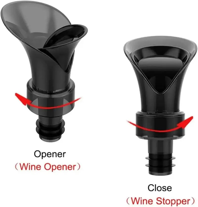2-in-1 Twist-Lock Wine Aerator & Leak-Proof Stopper Spout | Buy 1 Get 1 Free
