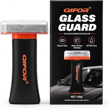 Crystal Clear Driving: Premium Car Glass Oil Film Remover Brush