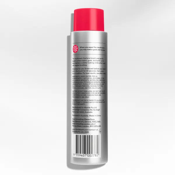 Instant Stain Whitening Mouthwash For Brighter Teeth