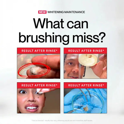 Instant Stain Whitening Mouthwash For Brighter Teeth