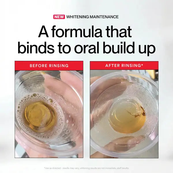 Instant Stain Whitening Mouthwash For Brighter Teeth