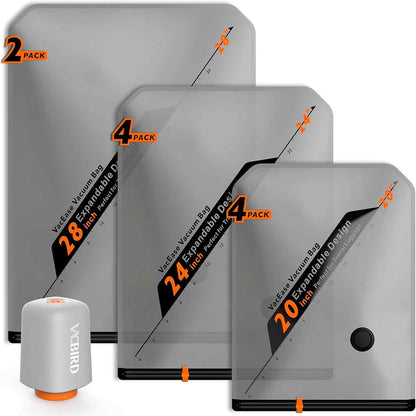 Triple Your Luggage Space Instantly with Electric Wireless Vacuum Compression
