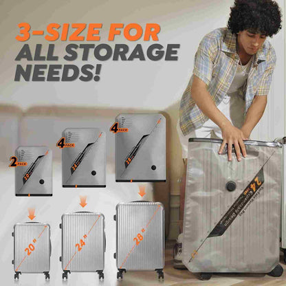 Triple Your Luggage Space Instantly with Electric Wireless Vacuum Compression