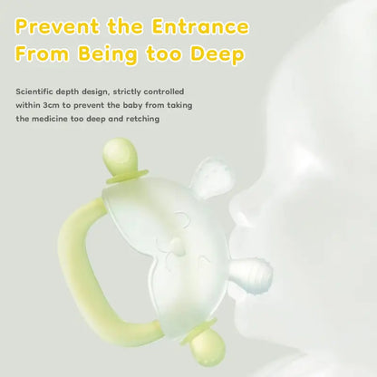 Dr.Isla Bunny Silicone Teether Mitten – Matching Duo – product view