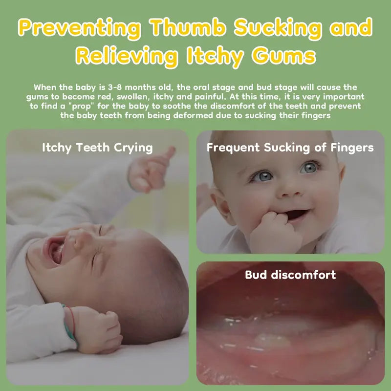Dr.Isla Bunny Silicone Teether Mitten – Matching Duo – product view