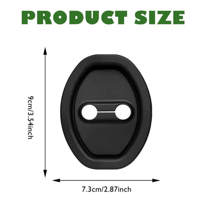 Self-Adhesive Silicone Car Door Latch Covers — 16 Pieces — original product photo 4