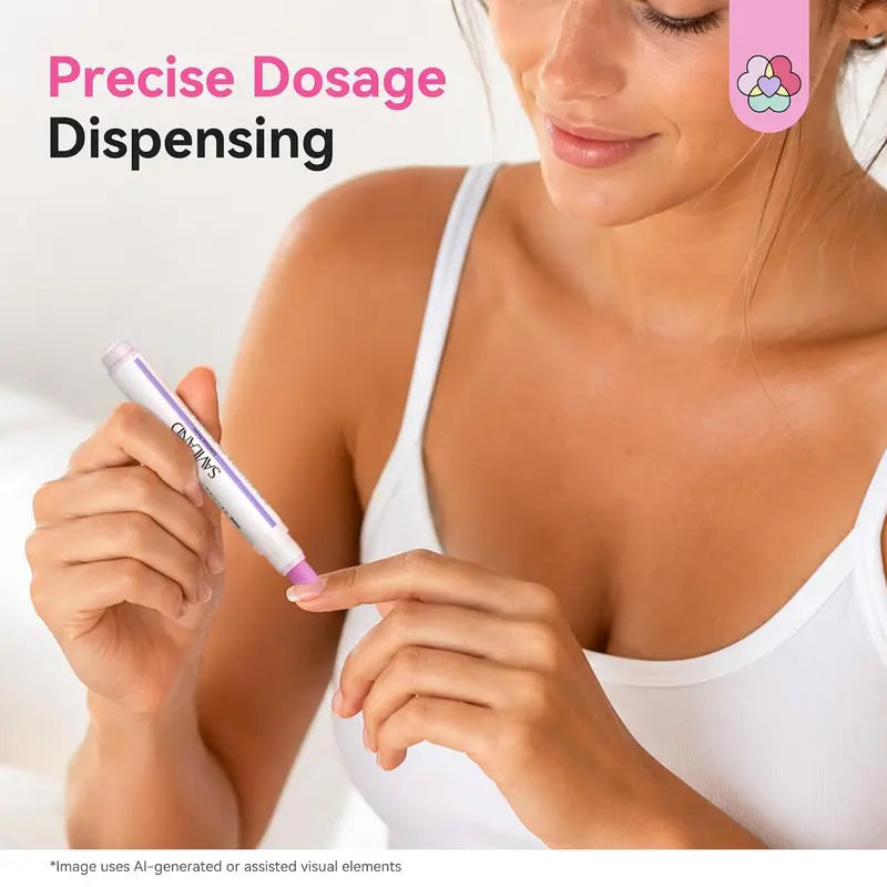 SAVILAND Ceramic Cuticle Oil Pusher Pens – Four-Pack – 2-Pack Cuticle Oil Pusher Pen – Rose-21_02