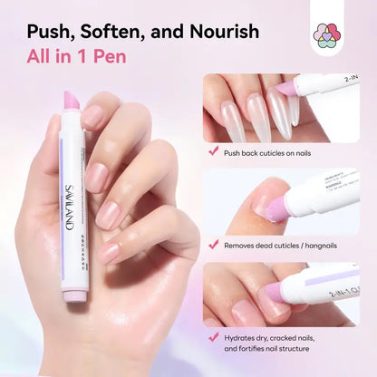 SAVILAND Ceramic Cuticle Oil Pusher Pens – Four-Pack – product view