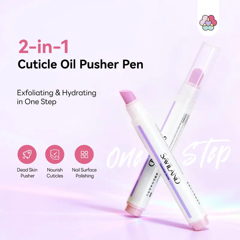 SAVILAND Ceramic Cuticle Oil Pusher Pens – Four-Pack – product view