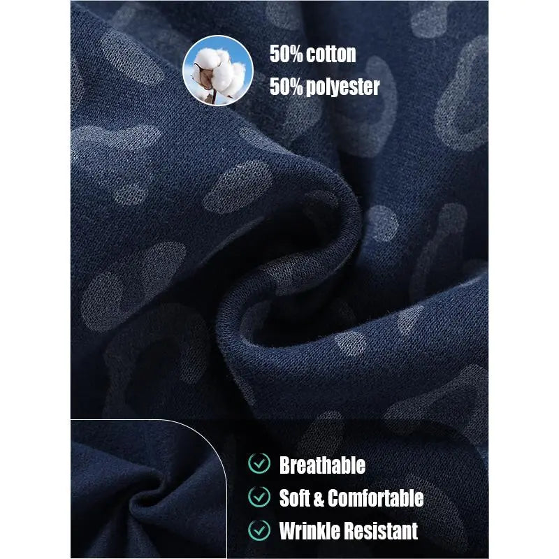 ZUY Leopard Hoodie & Wide-Leg Pants Set – product view