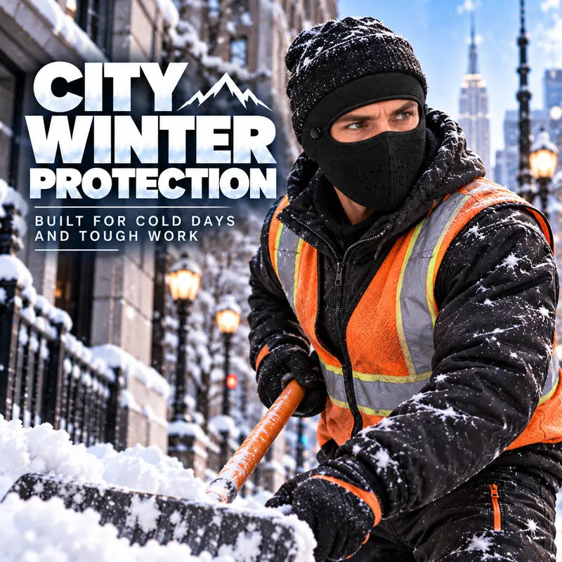 Winter Face Mask with Detachable Goggles, Windproof Thermal Fleece Lined Full Face Cover for Men and Women, Breathable Cold Weather Protection for Outdoor Cycling Motorcycle Riding Skiing Snowboard rider Windproof face covers & mask headwear sport original gallery 7